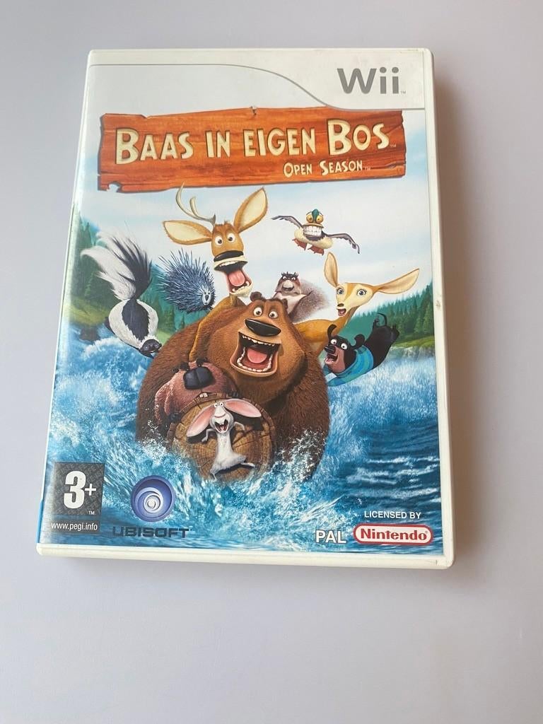 Wii - Baas in eigen Bos, Spelcomputers en Games, Games | Nintendo Wii, Avontuur en Actie, 8013XG, Ophalen of Verzenden, Zo goed als nieuw