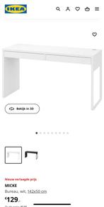 Ikea bureau, 100 tot 150 cm, Gebruikt, Ophalen