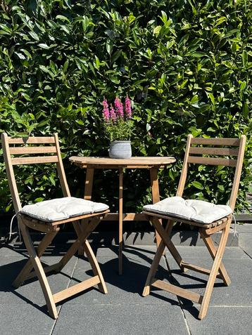 IKEA Askholmen tuin/balkonset 2 personen incl. kussentjes beschikbaar voor biedingen
