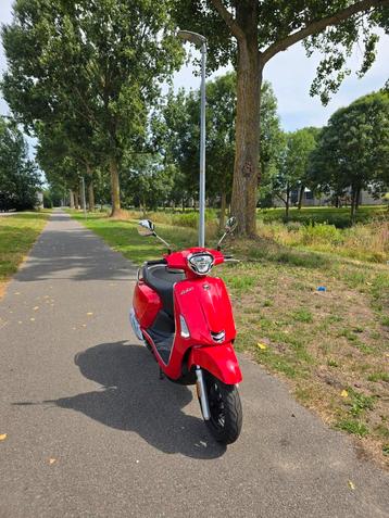 Kymco New Like 45km Rosso incl onderhoudsbeurt en garantie! beschikbaar voor biedingen
