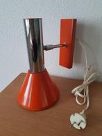 Vintage Philips spot wandlamp Oranje, Huis en Inrichting, Lampen | Wandlampen, Ophalen of Verzenden, Gebruikt, Metaal, 70s