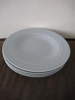 4 lichtblauwe ikea 365 bordjes, Ophalen of Verzenden, Overige stijlen, Bord(en)