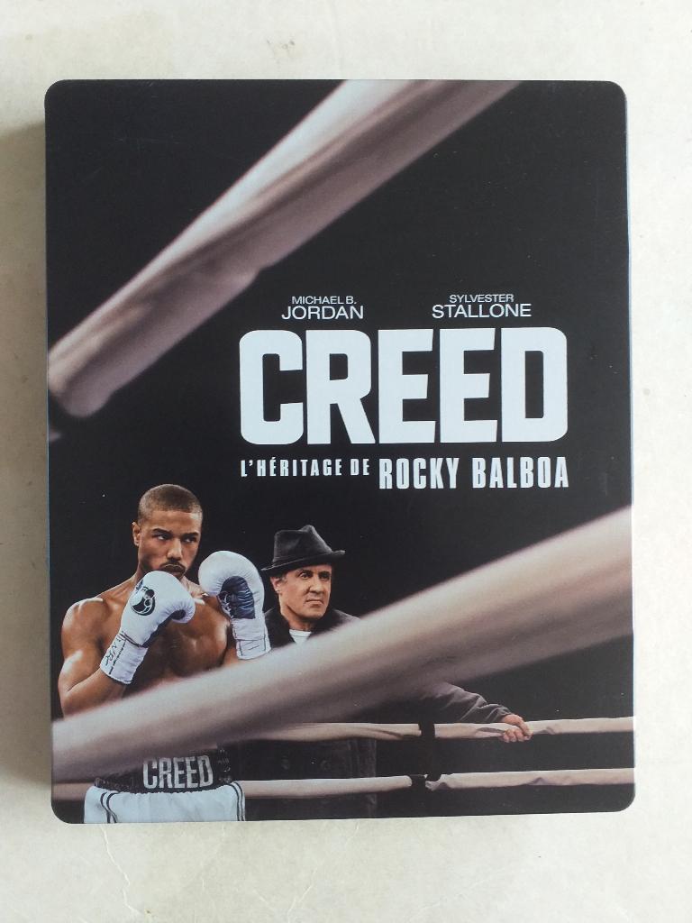 Creed Steelbook Bluray, Ophalen of Verzenden, Zo goed als nieuw, Drama