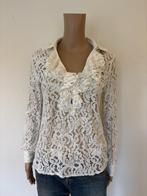 Nikkie - Kate Moss - roomwitte top maat 36, Kleding | Dames, Tops, ., Zwart, Ophalen of Verzenden, Zo goed als nieuw