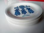 Complete set 6 klederdracht borden Royal Sphinx Maastricht, Antiek en Kunst, Antiek | Servies compleet, Ophalen of Verzenden
