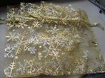 205/ gouden organza cadeauzakjes, Ophalen of Verzenden, Nieuw, Overige typen