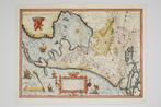 Oude landkaart Holland 1570 Abraham Ortelius, Verzenden, Voor 1800, Nederland, Landkaart