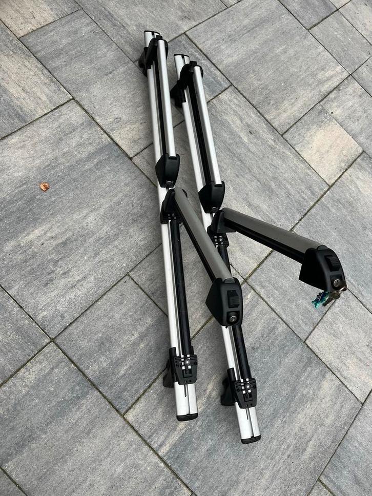 Aguri dakdragers met Hakr skiklemmen, Auto diversen, Dakdragers, Gebruikt, Ophalen