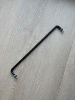 Zwart metalen handgreep, 33,5 cm breed, IKEA BAGGANÄS, Ophalen, Nieuw, IJzer, Overige typen