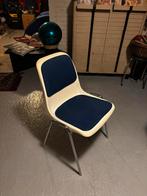 Vintage Drabert stoel, Huis en Inrichting, Stoelen, Ophalen, Kunststof, Gebruikt, Blauw