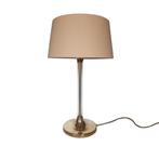 Vintage Bijenkorf Hollywood Regency tafellamp, Huis en Inrichting, Lampen | Tafellampen, -, Metaal, -, Ophalen of Verzenden