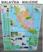 So93 plattegrond Maleisie  ( afmeting: 100 x 70 cm ), Ophalen of Verzenden, Zo goed als nieuw, Overige gebieden, Landkaart