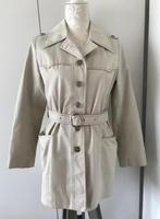 Vintage Trenchcoat, Ophalen of Verzenden, Zo goed als nieuw, Maat 36 (S), Beige