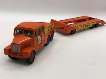 Lesney Matchbox 8 Scammel 6x6 Tractor+Trailer -GOED- M37 beschikbaar voor biedingen