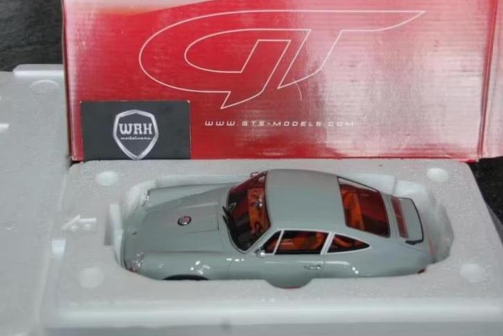 1:18 Porsche 911 Singer grey GT spirit GT088 in box WRH, Hobby en Vrije tijd, Modelauto's | 1:18, Zo goed als nieuw, Auto, Overige merken