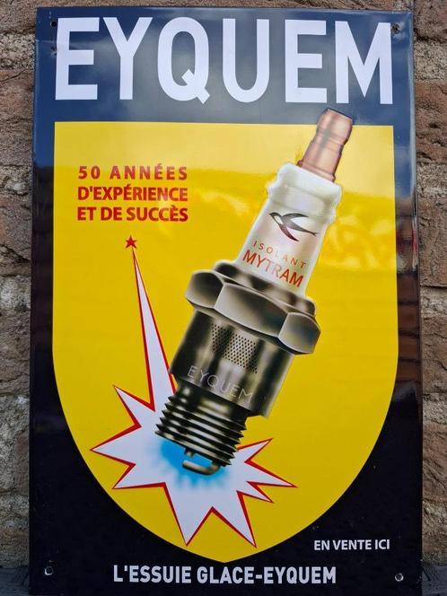 Reclamebord Eyquem, Verzamelen, Automerken, Motoren en Formule 1, Nieuw, Auto's, Ophalen of Verzenden