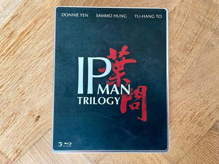 IP Man Trilogy op Blu-ray Steelbook (krasvrij, met NL), Cd's en Dvd's, Blu-ray, Zo goed als nieuw, Actie, Boxset, Ophalen of Verzenden