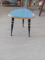 Vintage bijzettafeltje (38cm hoog), Ophalen, Minder dan 55 cm, Rond, Zo goed als nieuw