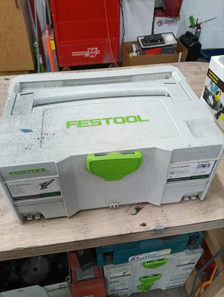 Festool DTS 400 EQ-Plus Schuurmachine in Systainer, Doe-het-zelf en Verbouw, Overige Doe-het-zelf en Verbouw, Gebruikt, Ophalen of Verzenden