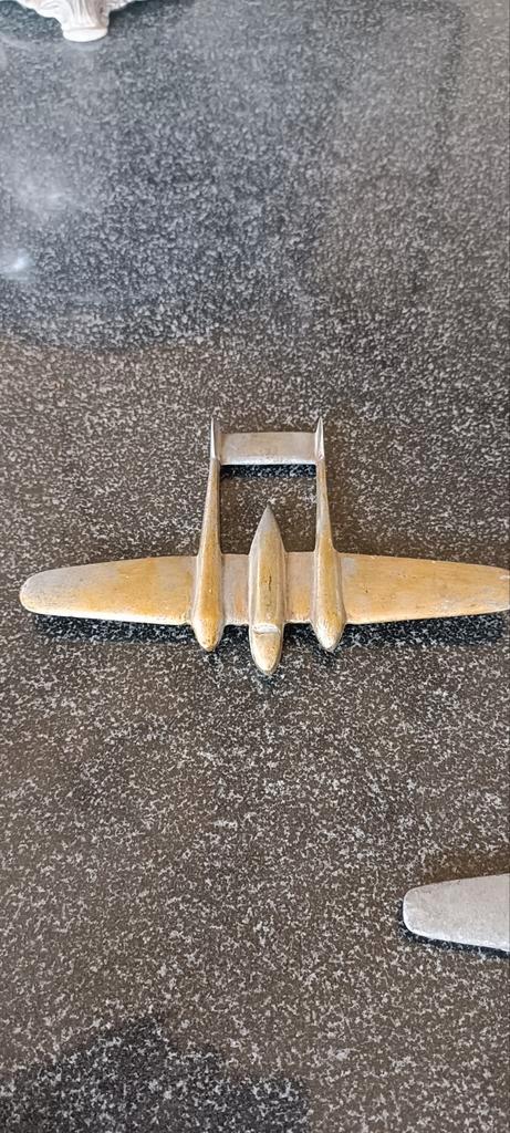 Aluminium vliegtuig model Fokker G.I, Verzamelen, Luchtvaart en Vliegtuigspotten, Zo goed als nieuw, Overige typen, Ophalen of Verzenden