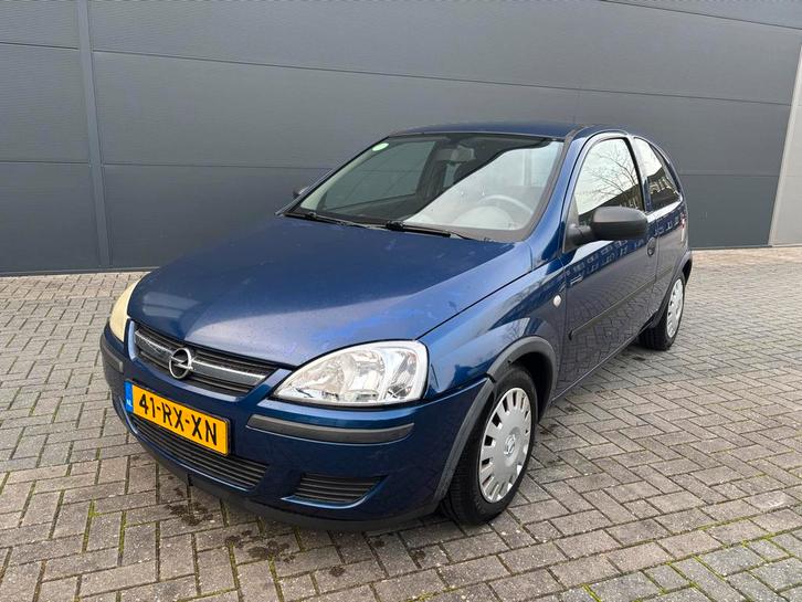 Opel Corsa 1.2 16V Twinport 3D 2005 Blauw, Auto's, Opel, Particulier, Corsa, Airconditioning, Centrale vergrendeling, Climate control