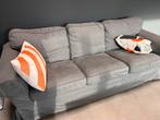 Grijze Ektorp 3-zitsbank - Gebruikt, Huis en Inrichting, Ophalen, Gebruikt, Driepersoons, 75 tot 100 cm