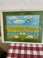 4 jaargetijden schilderijtjes, Ophalen of Verzenden