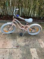 Meisjesfiets 16 inch lichtroze, Ophalen, Gebruikt, 16 inch