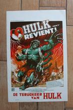 filmaffiche The Incredible Hulk 2 filmposter, Verzamelen, Posters, Ophalen of Verzenden, A1 t/m A3, Zo goed als nieuw, Rechthoekig Staand