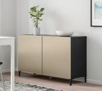 Ikea Besta Kast Opberger Zwartbruin brons 120x64x42 cm, Huis en Inrichting, Met deur(en), 100 tot 150 cm, Ophalen of Verzenden