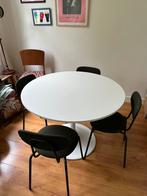 IKEA DOKSTA Table w/4 chairs, Huis en Inrichting, Tafels | Eettafels, Ophalen, 50 tot 100 cm, Zo goed als nieuw, Vijf personen of meer