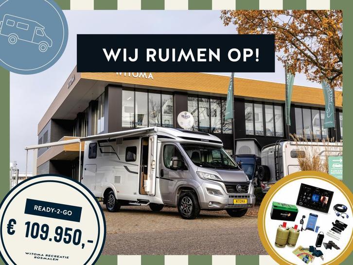 Hymer Exsis-t 580 PURE NIEUW 2025 kenteken all-in READY2GO!, Caravans en Kamperen, Campers, Bedrijf, tot en met 2, Half-integraal