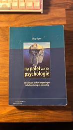 Jakop Rigter - Het palet van de psychologie, Boeken, Ophalen of Verzenden, Cognitieve psychologie, Jakop Rigter, Zo goed als nieuw