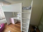 IKEA hoogslaper met bureau, Ophalen, Eenpersoons, Zo goed als nieuw, 200 cm