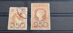 Nvph 104 en 105, Postzegels en Munten, Postzegels | Nederland, Ophalen of Verzenden