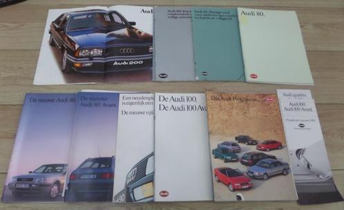 SERIE AUTO FOLDERS : AUDI, Boeken, Auto's | Folders en Tijdschriften, Zo goed als nieuw, Audi, Ophalen of Verzenden
