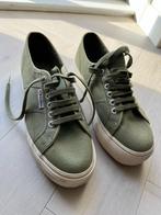 Sneakers Superga - kaki (zo goed als nieuw), Ophalen of Verzenden, Groen, Sneakers of Gympen, Zo goed als nieuw