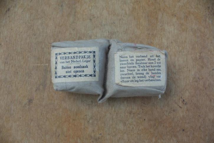 + Nederlands Verbandpakje Voor 1940 Uniform Mobilisatie +, Verzamelen, Militaria | Tweede Wereldoorlog, Nederland, Ophalen of Verzenden