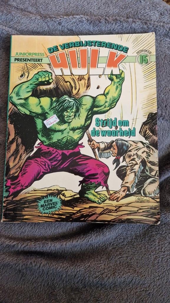 De Verbijsterende Hulk #15 - Juniorpress, Eén stripboek, Ophalen of Verzenden, Gelezen, Marvel