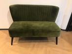 Groene Velvet Loveseat Bank, Antiek en Kunst, Ophalen