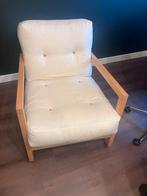 IKEA Lillberg Schommelstoel met Crème Kussens, Ophalen, Wit, Zo goed als nieuw, Eén