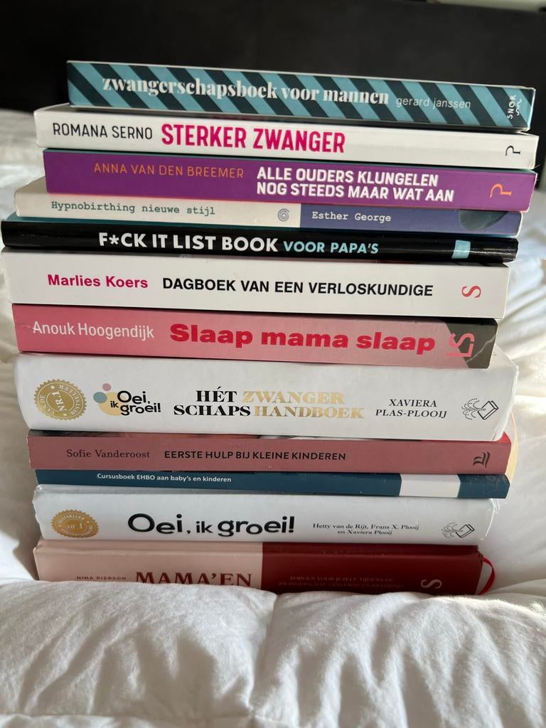 Boekenpakket Zwangerschap & Ouderschap - 12 Topboeken!, Ophalen of Verzenden, Zo goed als nieuw, Overige onderwerpen
