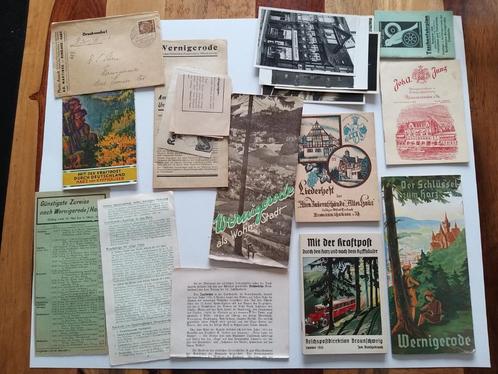 Duits papierwerk rond 1935, Verzamelen, Militaria | Tweede Wereldoorlog, Landmacht, Embleem of Badge, Nederland, Verzenden