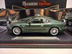 Aston Martin DB7 Vantage British green Maisto metal 1:18 KRD, Hobby en Vrije tijd, Modelauto's | 1:18, Ophalen of Verzenden, Zo goed als nieuw