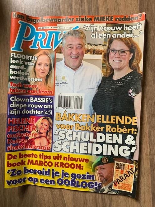 Tijdschrift Prive nr 20 2025, Verzamelen, Tijdschriften, Kranten en Knipsels, Tijdschrift, Nederland, 1980 tot heden, Verzenden