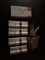 DOM Plura Cilinders - 4 stuks, Doe-het-zelf en Verbouw, Ophalen of Verzenden, Zo goed als nieuw, Overige materialen, Slot