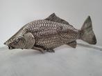 vintage antiek verzilverde vis brieven standaard, Antiek en Kunst, Ophalen of Verzenden