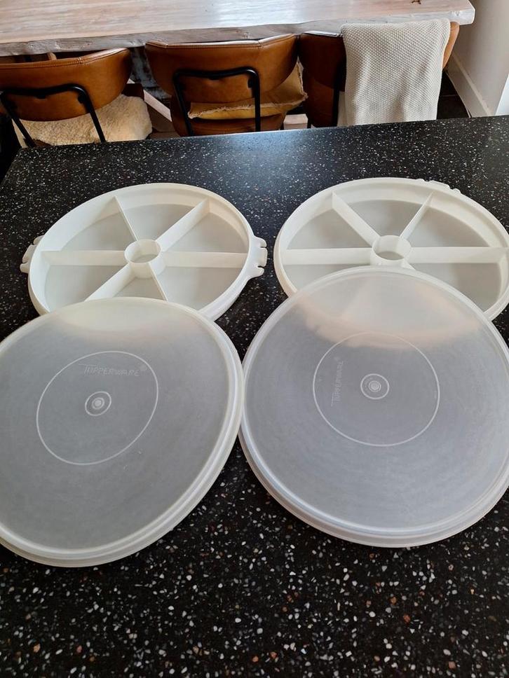 Tupperware Snack Schalen - Party Schalen (2 stuks), Huis en Inrichting, Keuken | Keukenbenodigdheden, Zo goed als nieuw, Ophalen of Verzenden