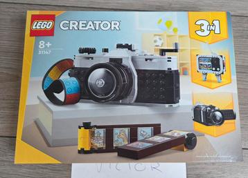 Lego 31147 Retro fotocamera 3-in-1, nieuw, ongeopende doos beschikbaar voor biedingen