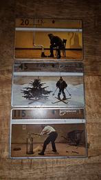 PTT telefoonkaarten set 1993 – surrealistische kunstserie, Ophalen of Verzenden, Nederland